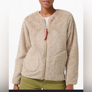 Lululemon Oh So Sherpa Full Zip